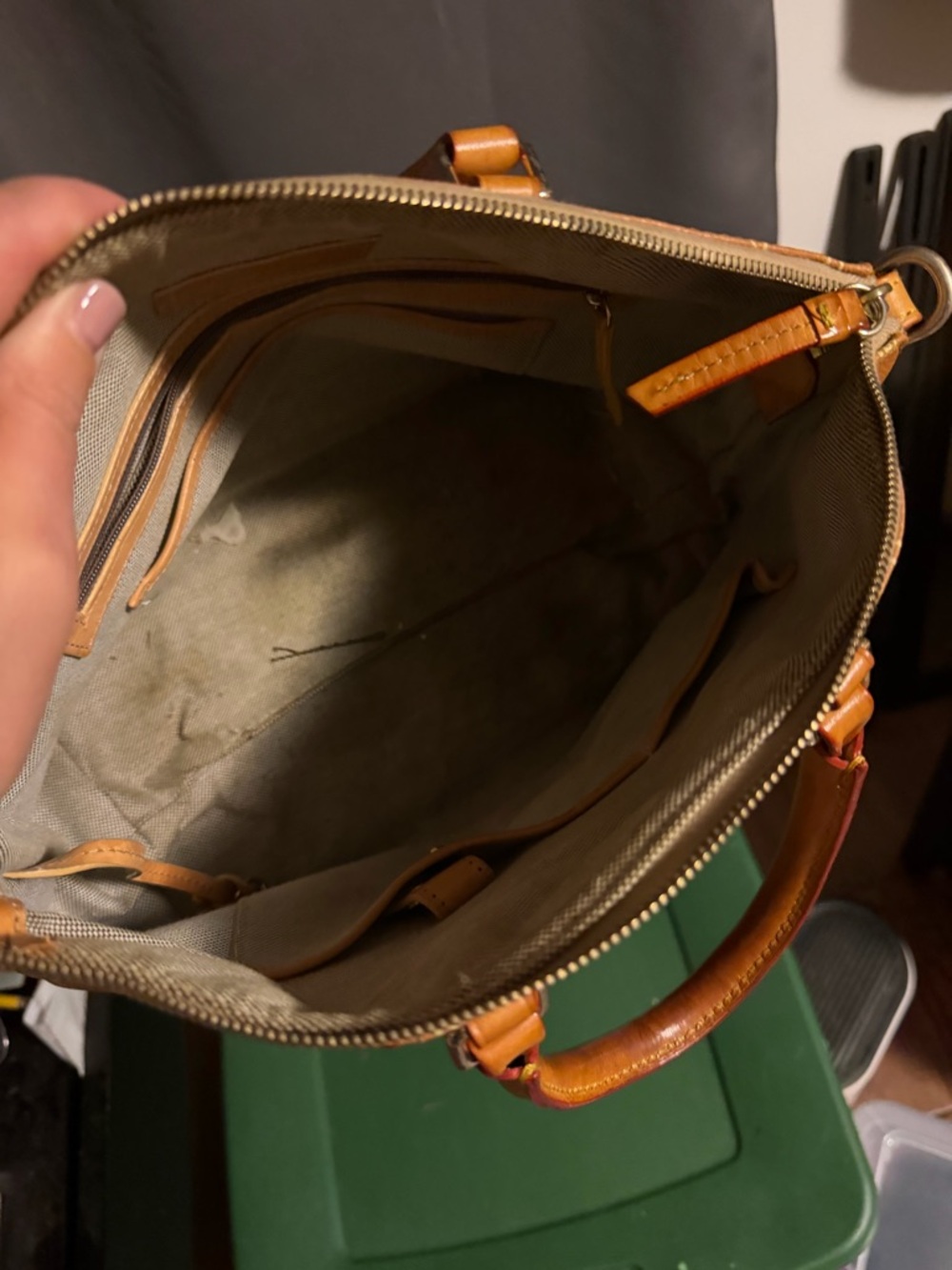 Dooney & Bourke Tan Logo Dome Satchel - Picture 8 of 8